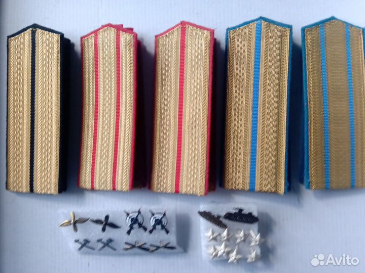 Петлицы погоны пограничные вдв вв вмф СССР ркка