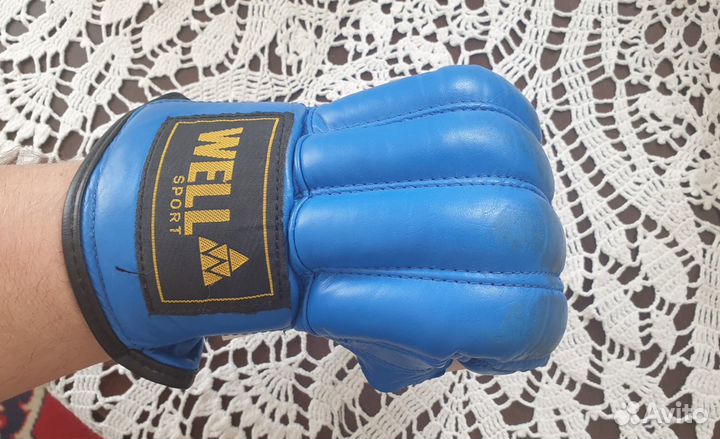 Перчатки для карате, mma Well Sport XL, (б\у)