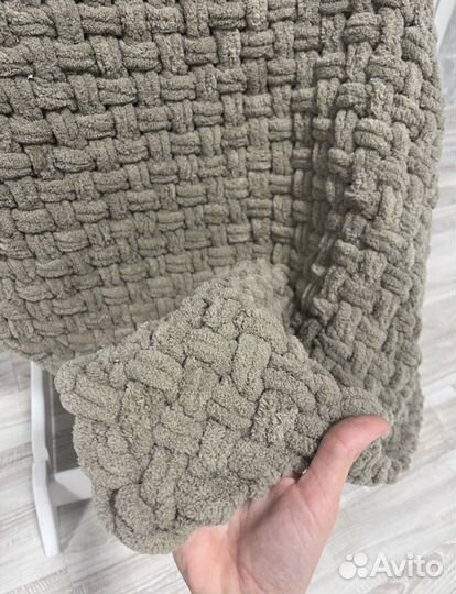 Плед из alize puffy