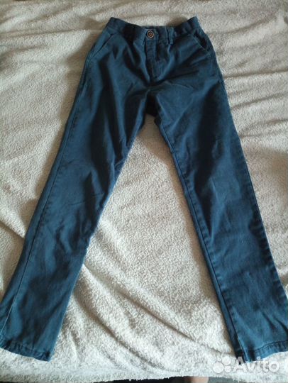 Брюки (форма) Next 2 шт и поло Ostin 2 шт. 134-146