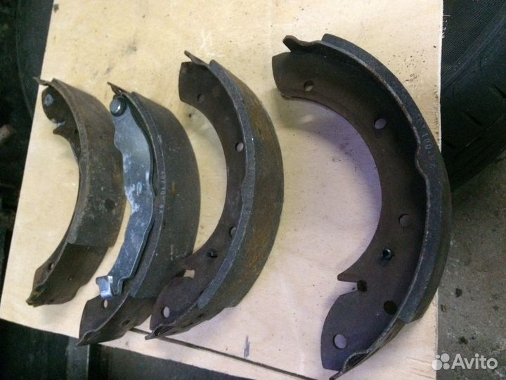Колодки тормозные, барабанные на ваз 2101-2107
