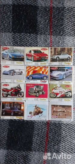 Вкладыши от жвачки турбо