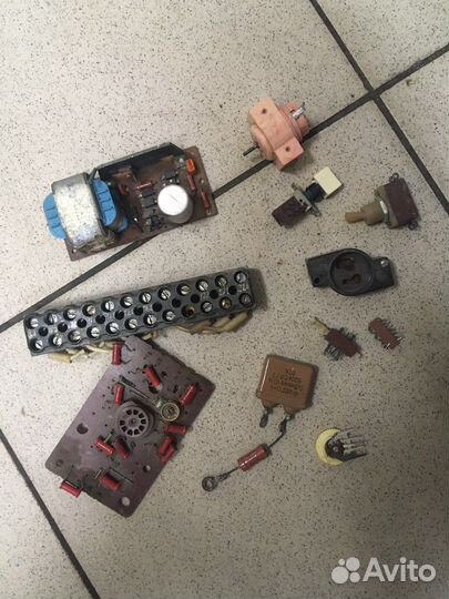 Старые детали лески СССР