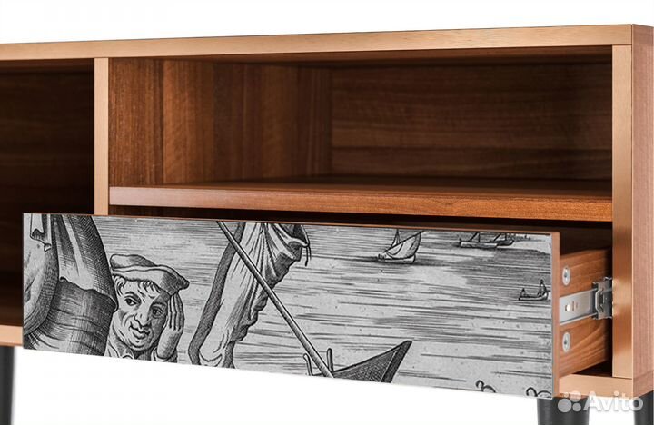 Тв-тумба T3 - Орех - Blau Schuyte