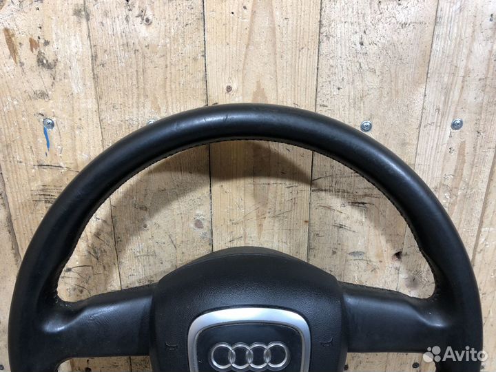 Руль кожаный Audi A4 B7, A3 8P, A6 Арт. 120302
