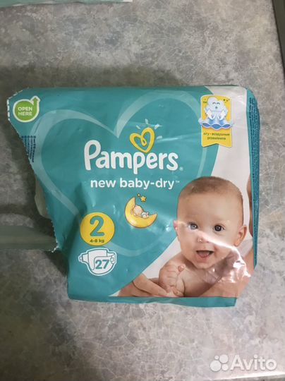 Памперсы подгузники pampers nappy club 80 штук