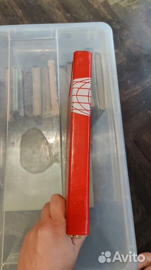 Альбом(кляссер) для марок(10листов/7клеммташе,СССР