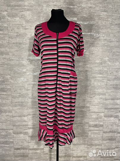 Новый халат в полоску женский 48 50 р