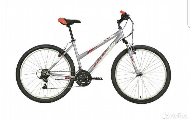 Велосипед alta black one