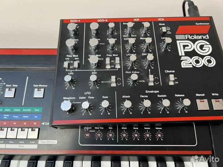 Roland JX3p Upgrade midi CC, PG200 работает с midi