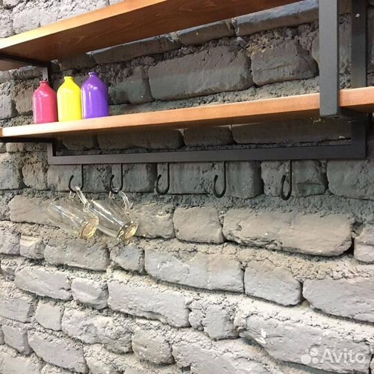 Полка настенная лофт