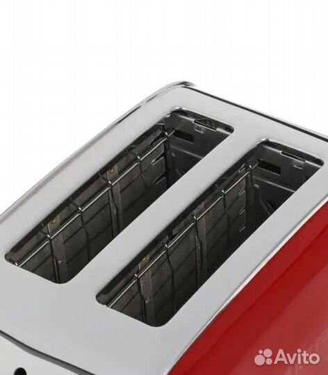 Тостер Kitfort кт-2014-3, 850 Вт, красный