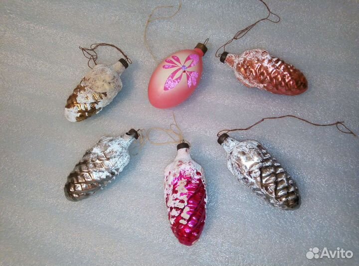 Елочные игрушки СССР