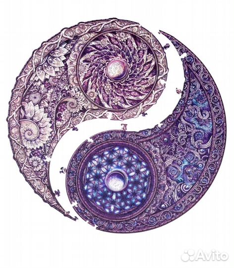 Фигурный пазл Unidragon, Мандала Всеобъемлющих про