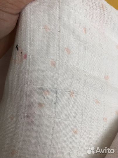 Муслиновые пеленки фланелевые байховые