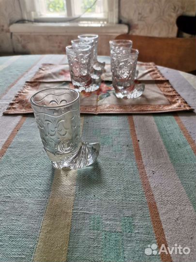 Хрустальные рюмки СССР