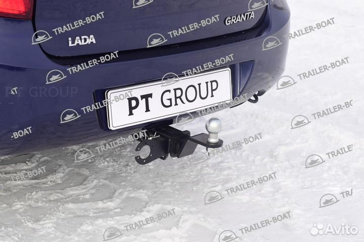 Фаркоп Лада Гранта 11-нв седан под квадрат, 50мм 41252