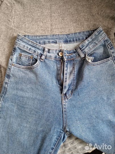 Комплект джинсы и кофта 44 размер