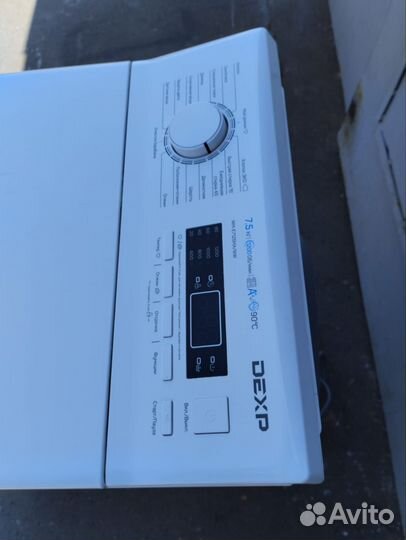 Стиральная машина dexp 7.5кг