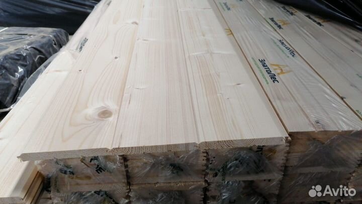 Имитация бруса, рау-хаус 14х96х3000, ав