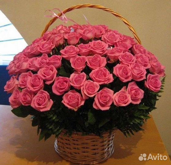 Цветы розы букет