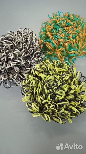 Мочалки ручной вязки