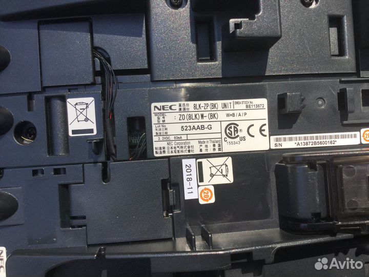 Цифровой системный телефон NEC DTZ-24D-3P (BK) TEL