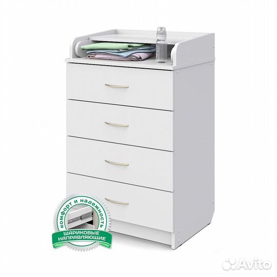 Комод Сириус 60/4 лдсп с шариковыми направляющими