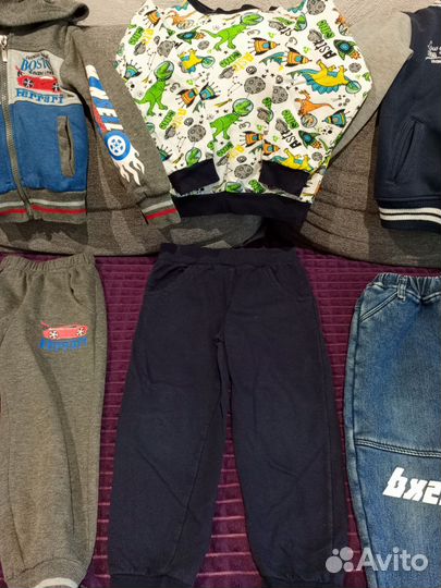 Вещи пакетом на мальчика 92 98 в садик