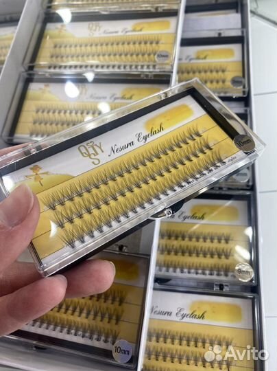 Накладные ресницы пучки Nesura