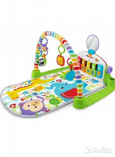 Развивающий коврик fisher price с пианино