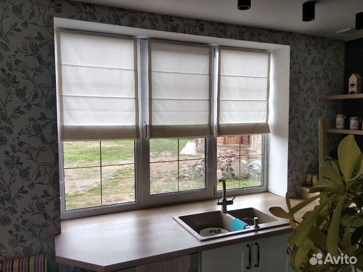 Римские шторы двойные на заказ