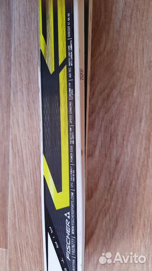 Лыжи fischer с креплением
