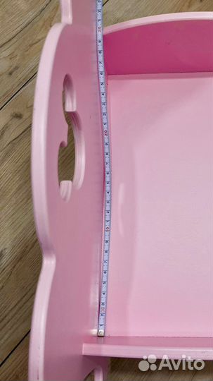 Кроватка для кукол. Дерево, 30х50