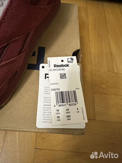 Кроссовки Reebok CL nylon mu