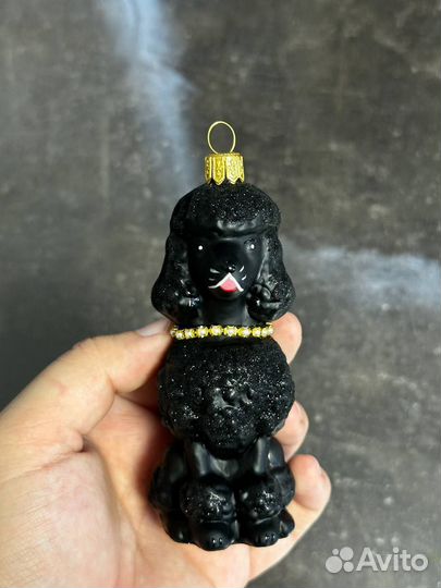 Пудель Артемон стекло Польша