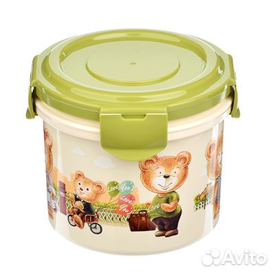 Ланч бокс мишки 420 мл новый