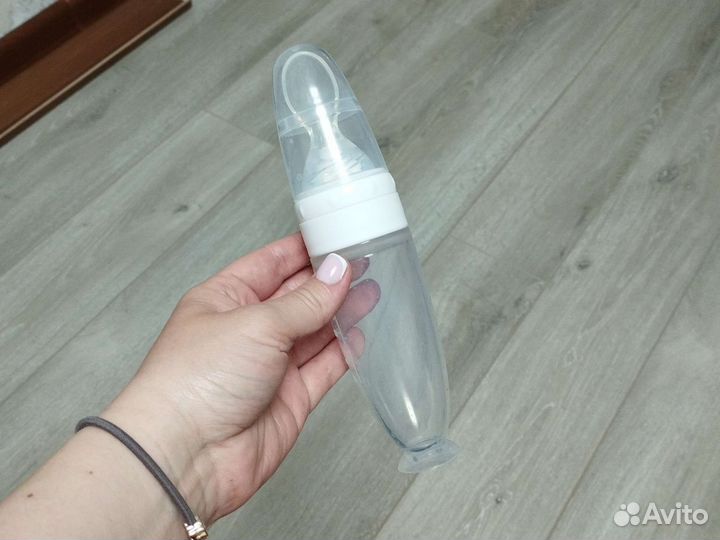 Ложка бутылочка на первый прикорм