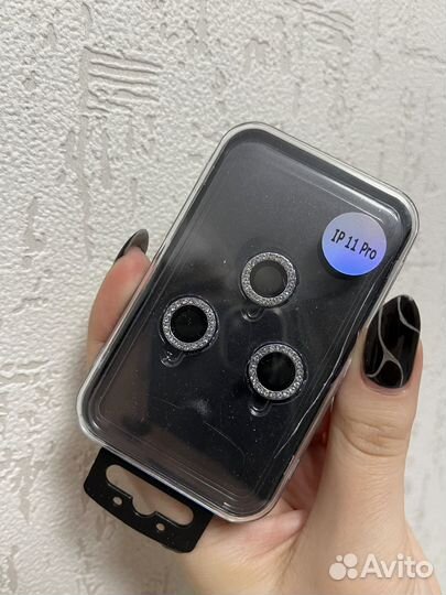 Защитное стекло для камеры на айфон 11