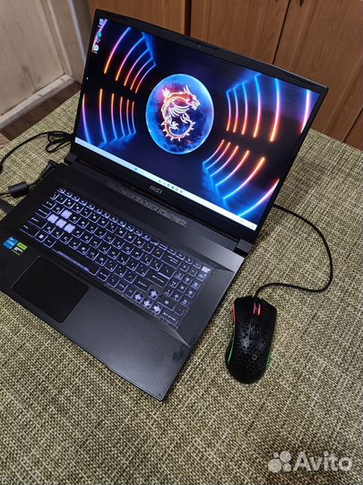 Игровой новый MSI katana 17.3 RTX4060