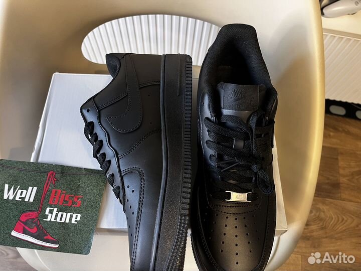 Nike Air Force 1 Low черные 41-45