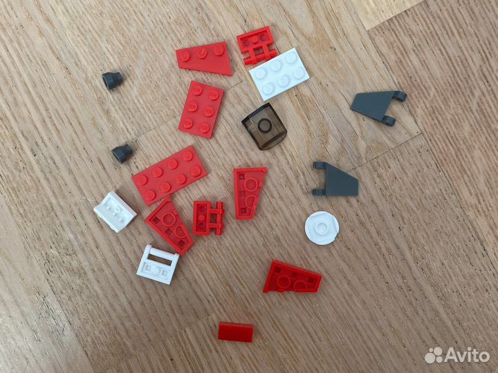 Лего не оригинальное набор самолета маленький