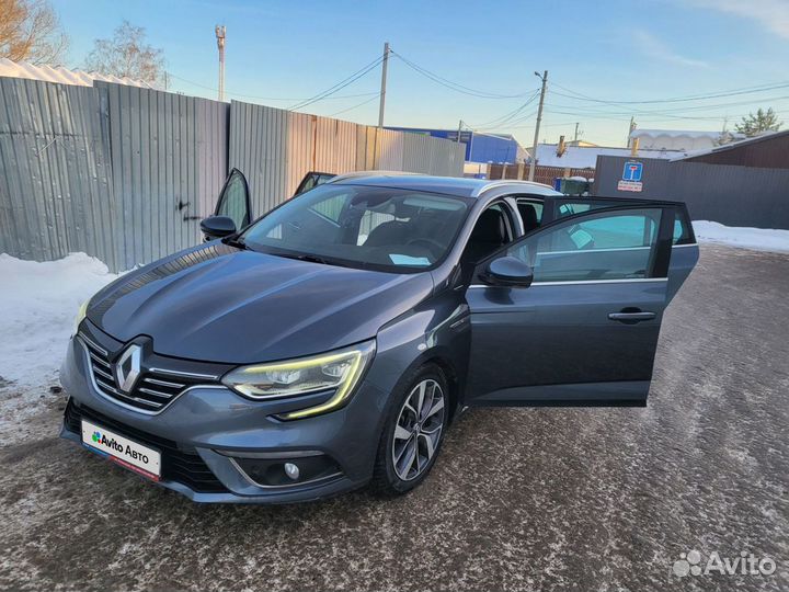 Renault Megane 1.5 AMT, 2017, 100 000 км