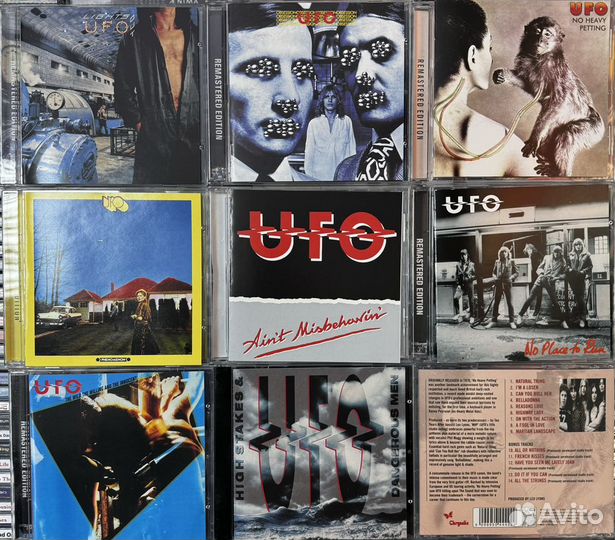 Музыкальные cd диски Ufo