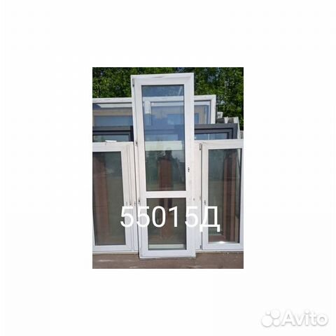 Двери пластиковые Б/У 2170(В) Х 700(Ш) балконные