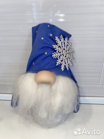 Мягкая игрушка Гномик Дед Мороз