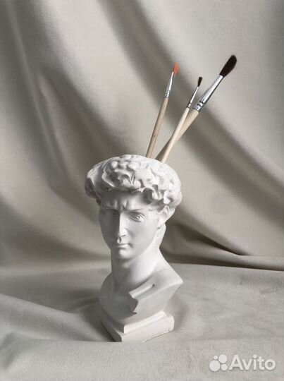 Кашпо из гипса