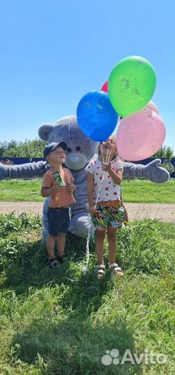 Мишка Тедди на праздник. Ростовая кукла