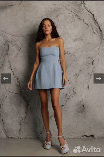 Платье из denim pafigizm