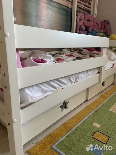 Детская кровать домик бу